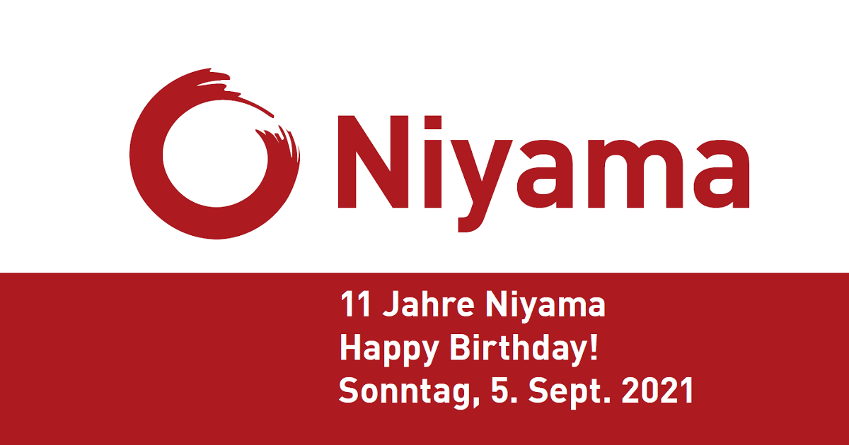11 Jahre Niyama - Happy Birthday!